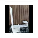 2 Estante Livros Prateleiras Nichos Branco 15 Mm