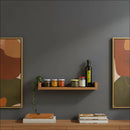 2 Prateleiras Parede Organizadora Temperos Estante Cozinha