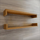 2 Prateleiras Parede Organizadora Temperos Estante Cozinha