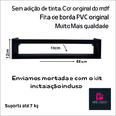 3 Prateleiras De Livros Brinquedos Infantis Estante Livreiro - Preto