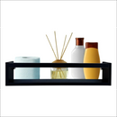 3 Prateleiras De Livros Brinquedos Infantis Estante Livreiro - Preto