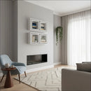 6 Nichos Para Enfeites Quarto De Bebê Sala E Banheiro Mdf Branco Branco - Branco