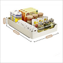 Armário Deslizante Prateleira Deslizante Pesada Com Gaveta