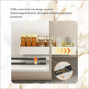 Armário Deslizante Prateleira Deslizante Pesada Com Gaveta