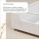 Armário Deslizante Prateleira Deslizante Pesada Com Gaveta