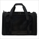 Bolsa Tiracolo Transporte Pet Cães Gatos Animais Pequenos - Preto