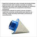 Broca Diamantada M14 Para Porcelanato Alta Precisão 50mm