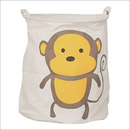 Cesto Organizador Multifuncional Roupa Suja Dobrável Branco - Branco