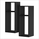 Conjunto 2 Mesas De Cabeceira Moderno 60x20cm Mdf