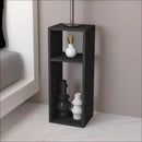 Conjunto 2 Mesas De Cabeceira Moderno 60x20cm Mdf - Preto